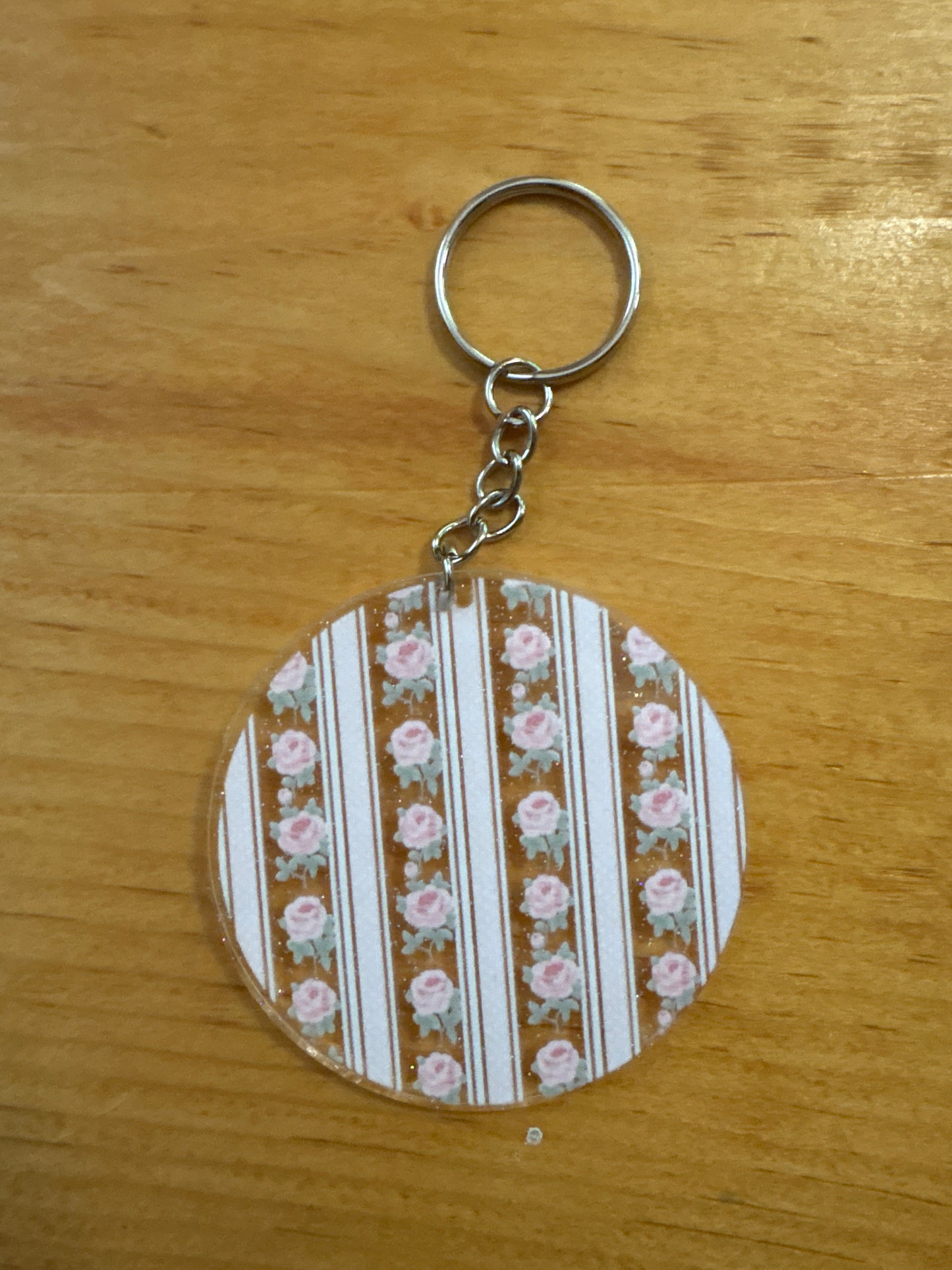 Acrylic Circle Keychains