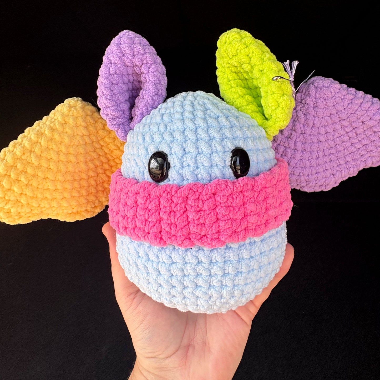 Chunky Bat Crochet Plush