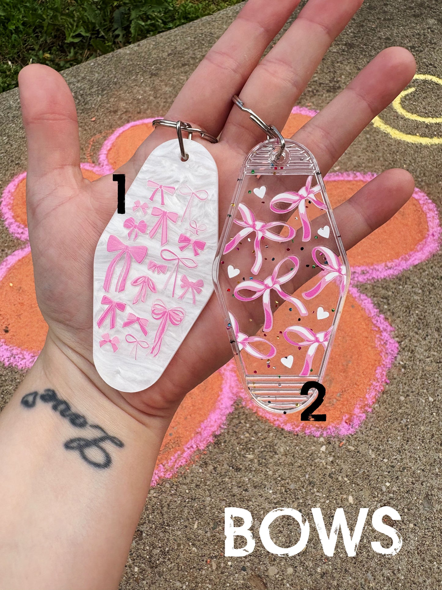 Motel Keychains | Variety of Styles