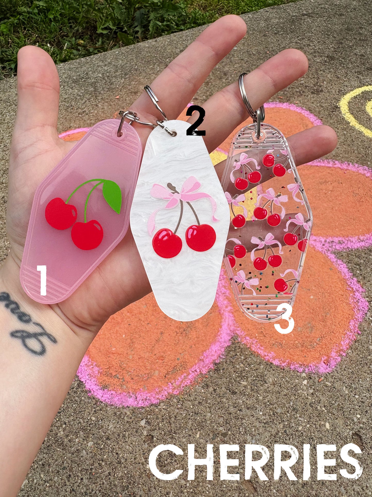 Motel Keychains | Variety of Styles