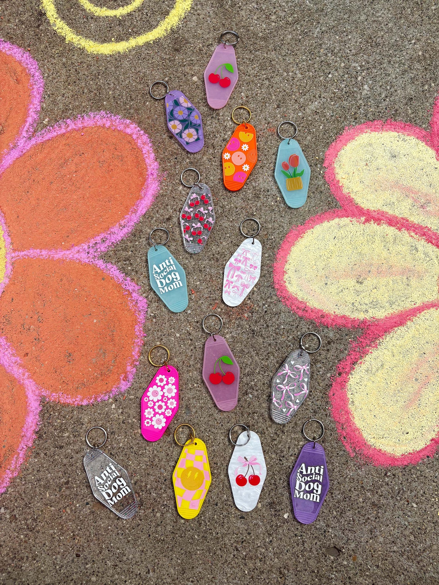 Motel Keychains | Variety of Styles