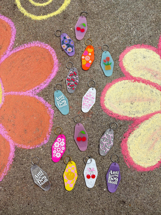 Motel Keychains | Variety of Styles