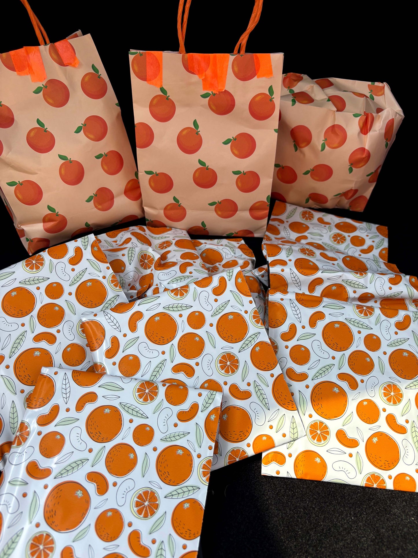 Orange Mystery Bag | Stickers, Plushies & More