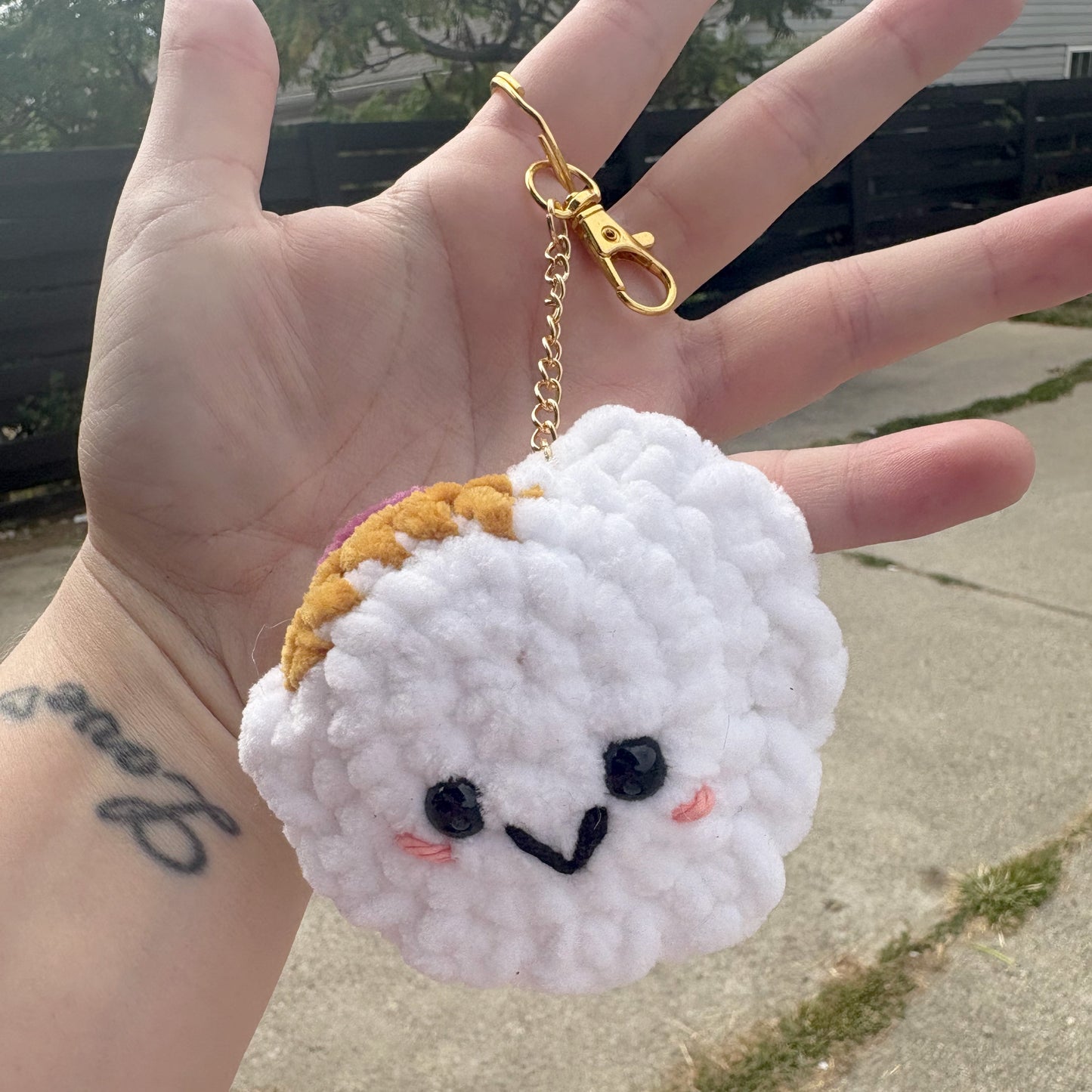 Crustless Sammie Crochet Plush & Keychains